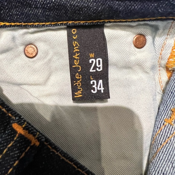 Nudie Jeans Co Long John Jean Twill Rinse - Like New W29/L32 - Picture 4 of 8